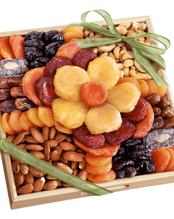 Golden State Fruit Flora Dried Fruit and Nut Gift Tray